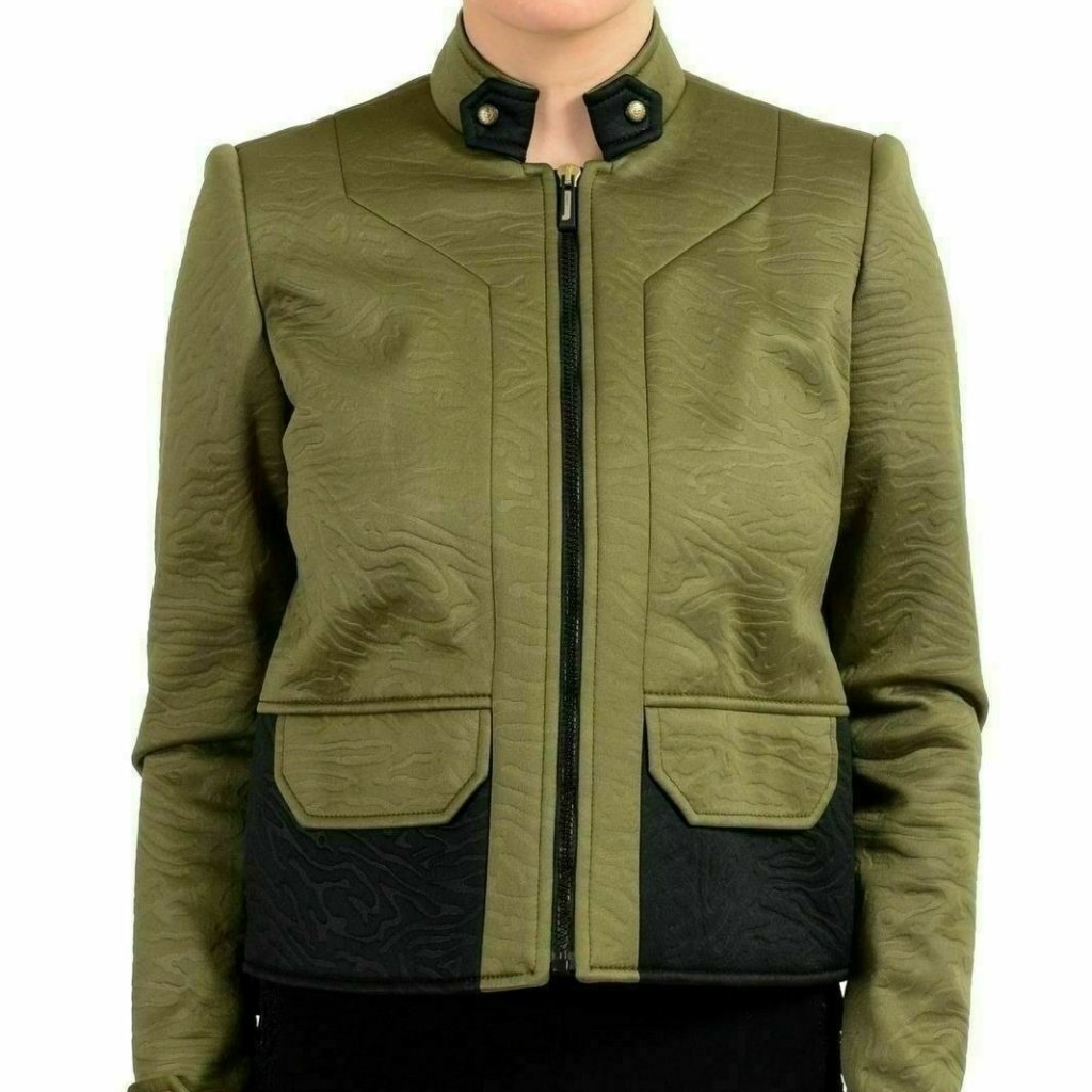 Just Cavalli Multi-Color Full Zip Women's Basic Jacket Us S It 40